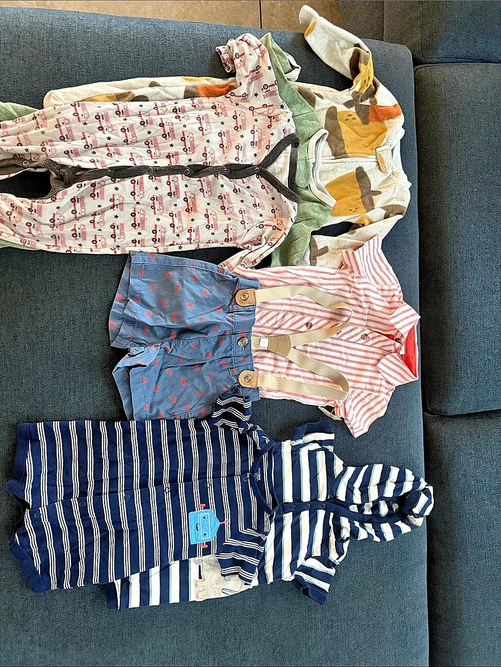 Kids matching set bundle of 6 - size 6-9months